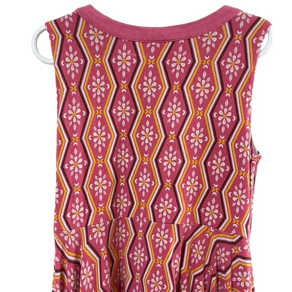 Wildflowers Clothing size 8 Sleeveless Playground Asymmetrical Dress Pink Floral - Picture 5 of 9